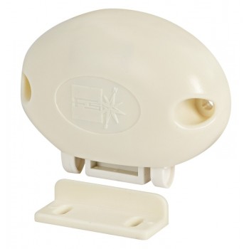 Scrocchetto per sportelli e antina con fermi antivibranti